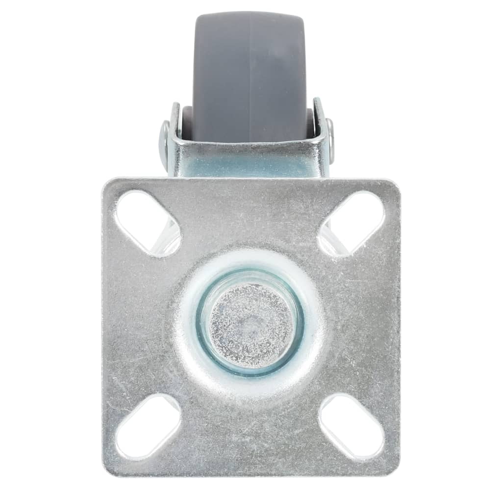 vidaXL Zwenkwielen 24 st 50 mm