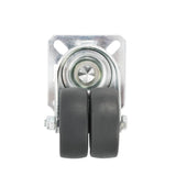 vidaXL Swivel Casters Twin 4 pcs 50 mm