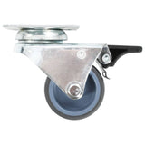 vidaXL Swivel Casters Double with Double Brakes 4 pcs 50 mm
