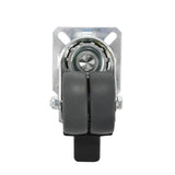 vidaXL Swivel Casters Double with Double Brakes 4 pcs 50 mm