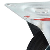 vidaXL Zwenkwielen 4 st 100 mm