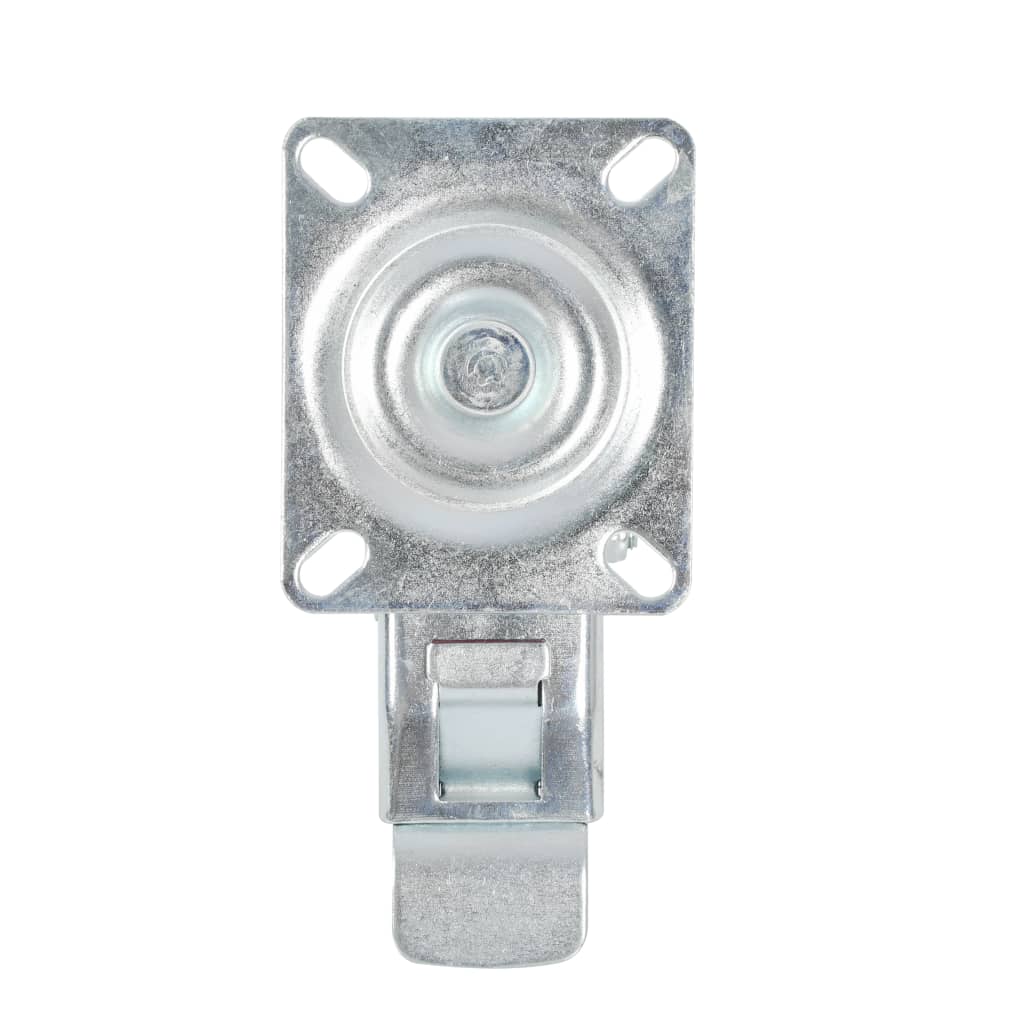 vidaXL Zwenkwielen met dubbele remmen 4 st 100 mm