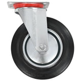 vidaXL Swivel Casters 4 pcs 200 mm