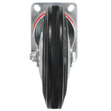 vidaXL Swivel Casters 4 pcs 200 mm