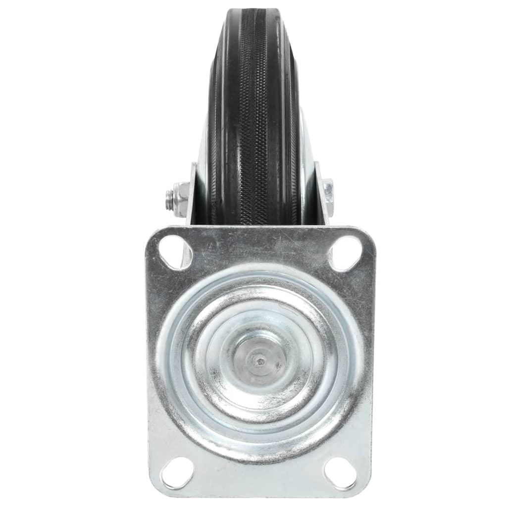 vidaXL Swivel Casters 4 pcs 200 mm