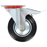 vidaXL Swivel Casters 4 pcs 160 mm