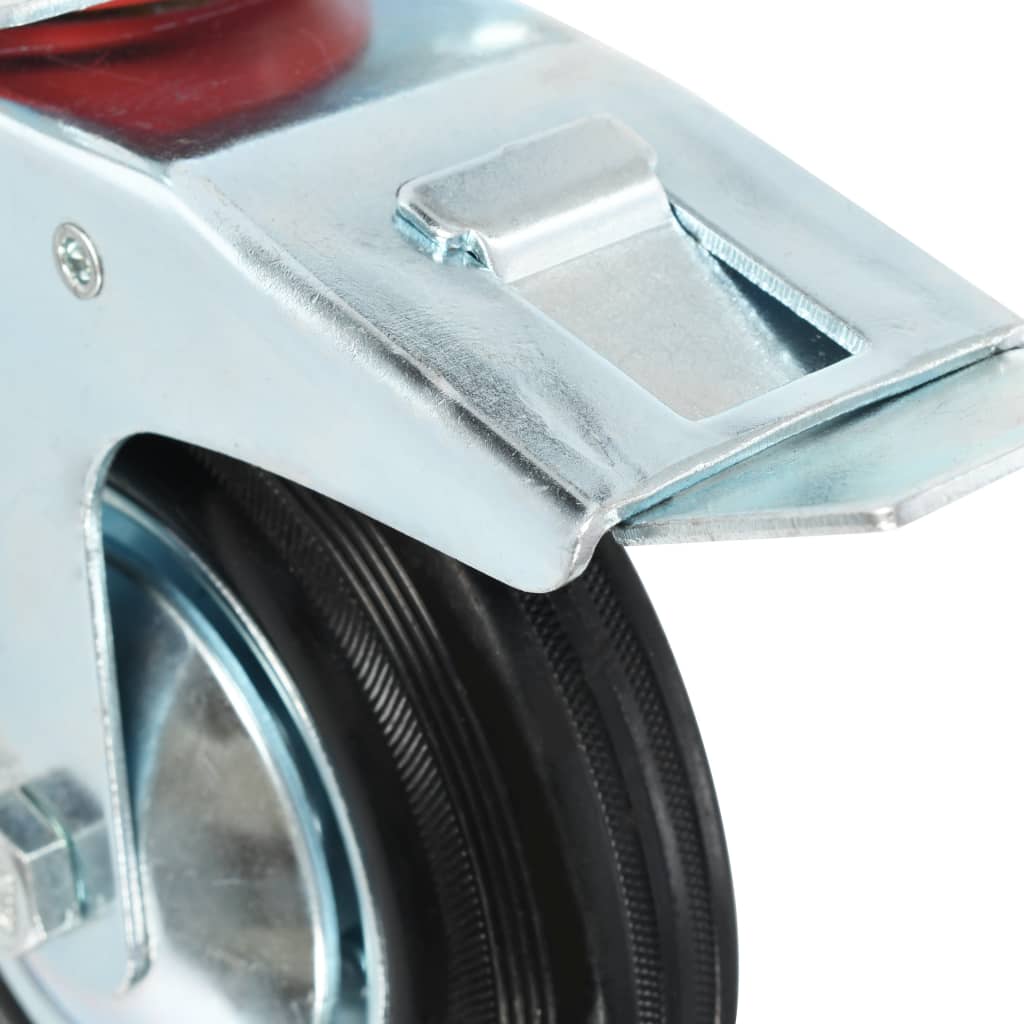 vidaXL Swivel Casters 4 pcs 160 mm
