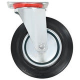 vidaXL Swivel Casters 4 pcs 200 mm