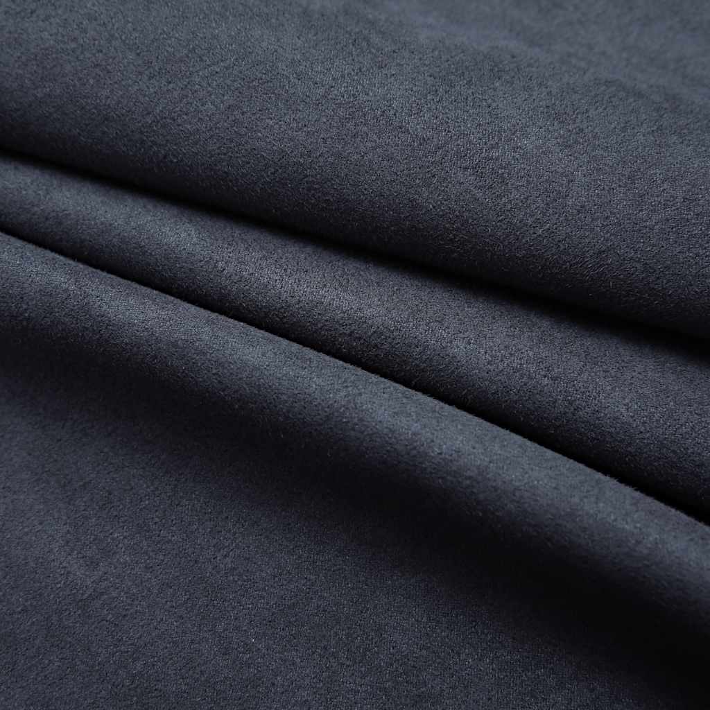 vidaXL Rideaux occultants à œillets 2 pcs 140x175 cm anthracite