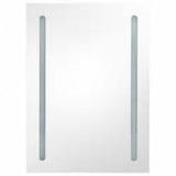 vidaXL Badkamerkast met spiegel en LED 50x13x70 cm