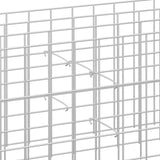 vidaXL Gabion Hooks 50 pcs 10 cm Galvanized Steel