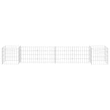 vidaXL Gabion Planter H-shaped 260x40x40 cm Steel Wire