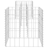 vidaXL Gabion Planter H-shaped 260x40x40 cm Steel Wire