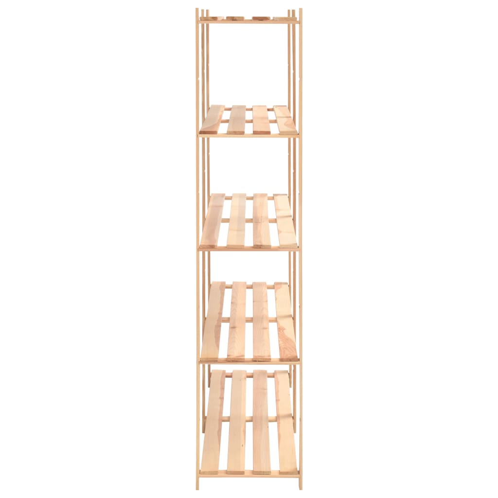 vidaXL Opbergrek 5-laags 170x38x170 cm massief grenenhout 500 kg