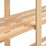 vidaXL Opbergrek 5-laags 170x38x170 cm massief grenenhout 500 kg
