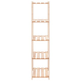 vidaXL Opbergrek 5-laags 80x38x170 cm massief grenenhout 250 kg