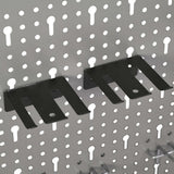 vidaXL Pegboard Wall-Mounted 3 pcs 40x58 cm Steel
