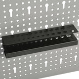vidaXL Pegboard Wall-Mounted 3 pcs 40x58 cm Steel