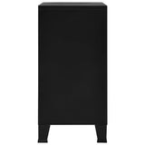 vidaXL Opbergkast industrieel 75x40x80 cm staal zwart