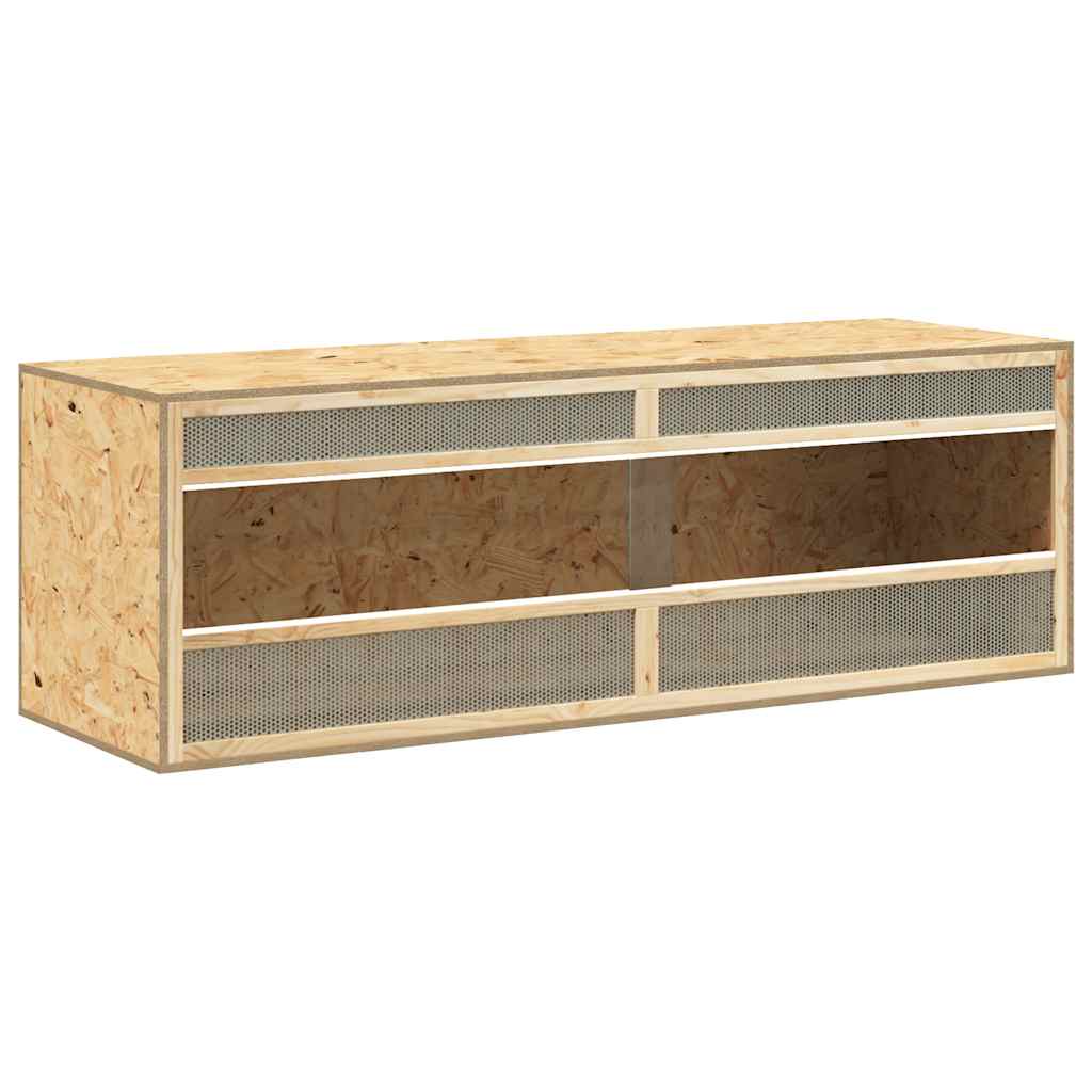 vidaXL Terrarium 144x46x48 cm engineered wood