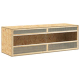 vidaXL Terrarium 144x46x48 cm engineered wood