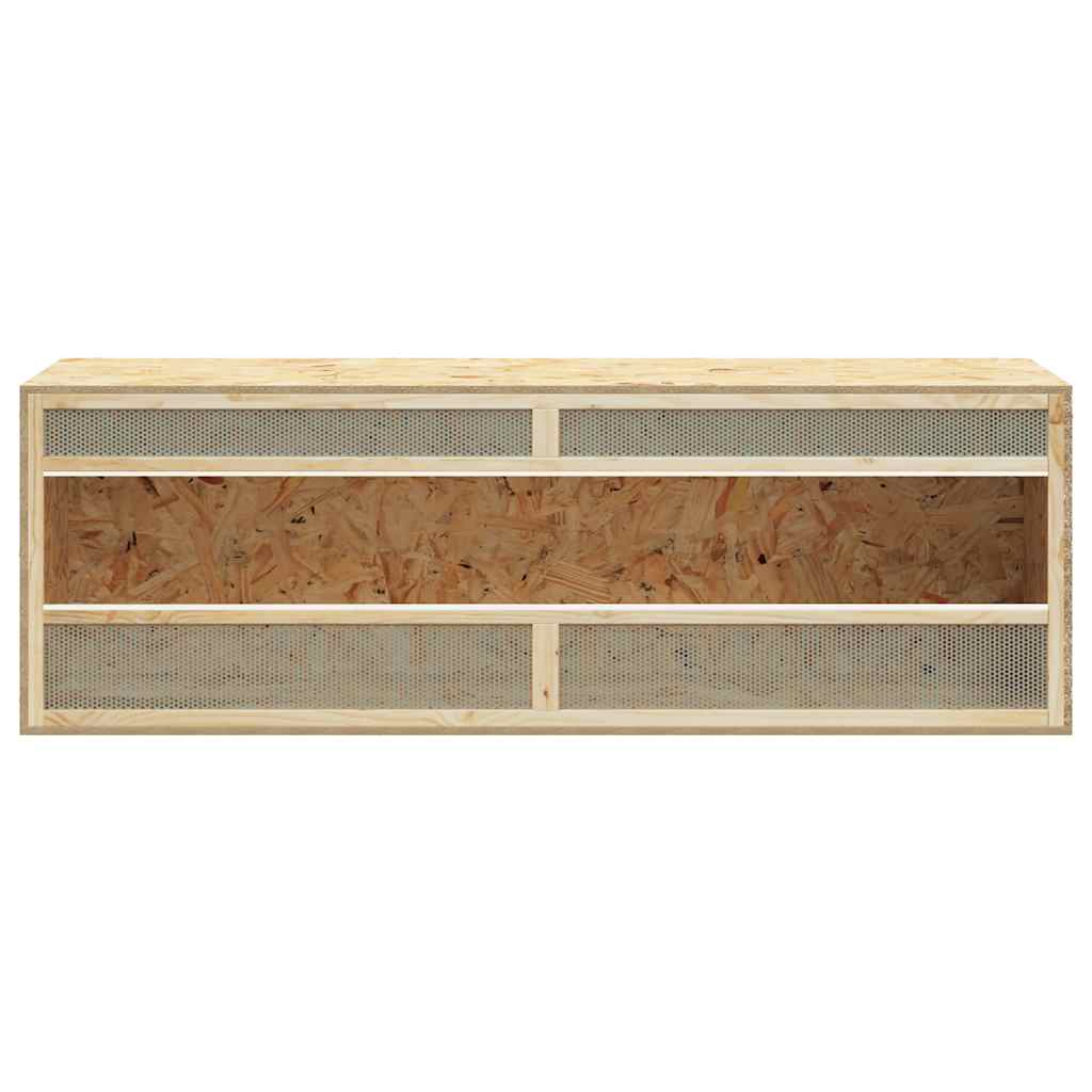 vidaXL Terrarium 144x46x48 cm engineered wood