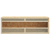 vidaXL Terrarium 144x46x48 cm engineered wood