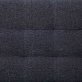 vidaXL L-shaped Sofa Bed Polyester Dark Grey