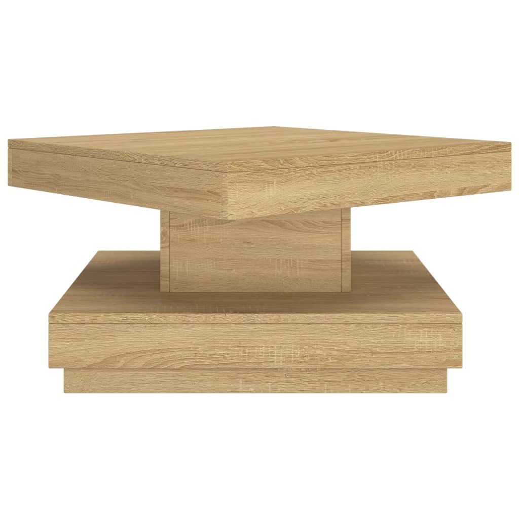 vidaXL Coffee table 60x60x35 cm MDF light brown
