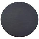 vidaXL Bartafel 60x107,5 cm MDF zwart