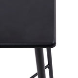 vidaXL Bartafel 60x60x111 cm MDF noir