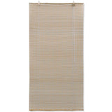 vidaXL Roller Blinds 2 pcs 120x160 cm bamboo natural