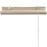 vidaXL Roller Blinds 2 pcs 120x160 cm bamboo natural