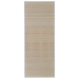vidaXL Rugs 2 pcs rectangular 120x180 cm bamboo natural