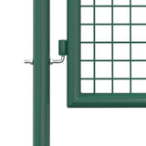 vidaXL Hekpoort acier 100x75 cm vert