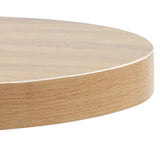 vidaXL Table de bistro 40 cm MDF brun clair