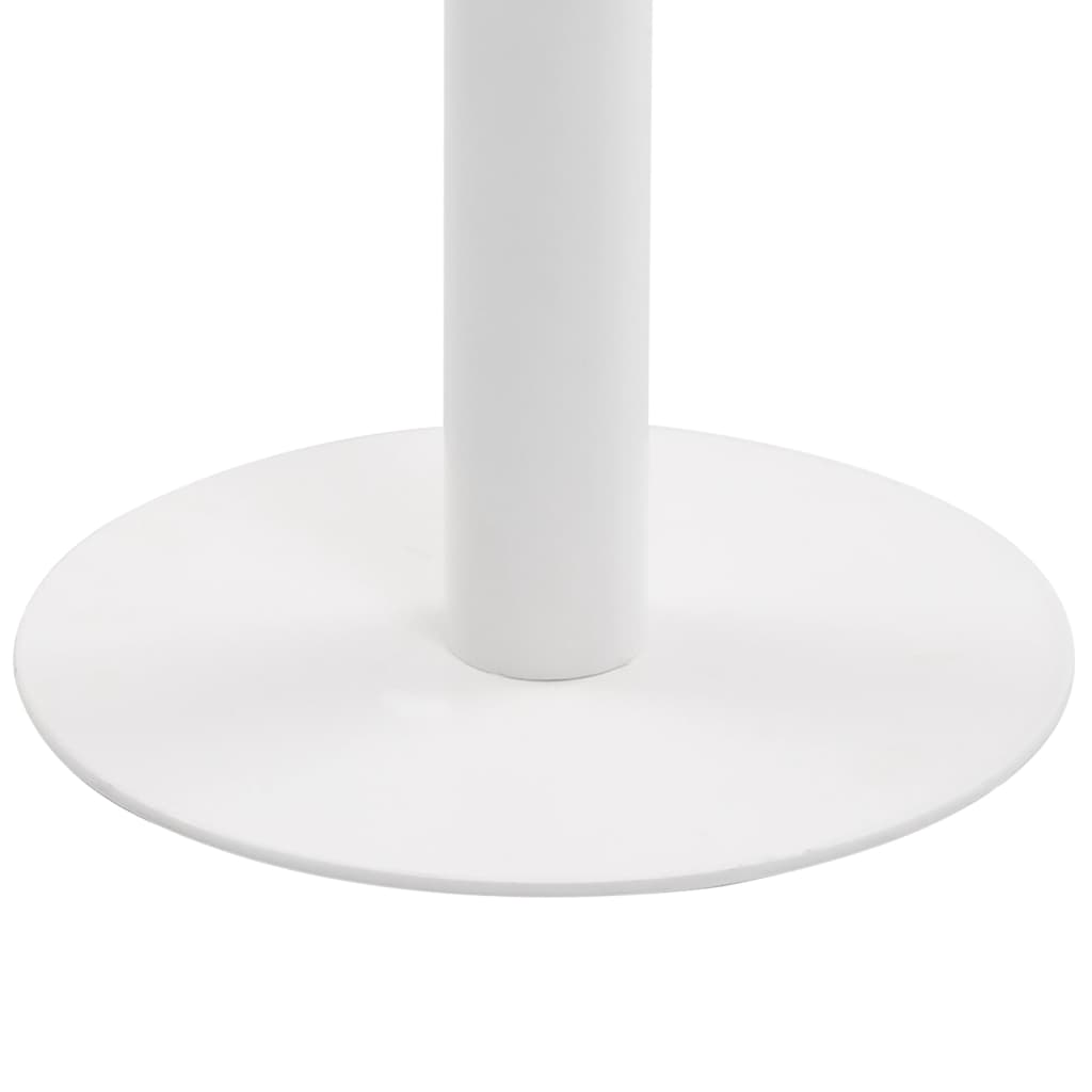 vidaXL Table de bistro 50x50 cm MDF brun clair
