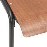 vidaXL Eetkamerstoelen 6 st multiplex marron