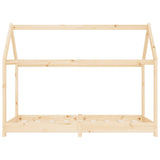vidaXL Kids' Bed Frame Solid Pine Wood 70x140 cm
