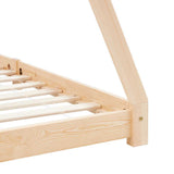 vidaXL Kids' Bed Frame Solid Pine Wood 70x140 cm