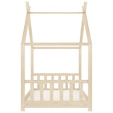 vidaXL Kids' Bed Frame Solid Pine Wood 70x140 cm