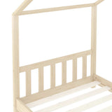 vidaXL Kids' Bed Frame Solid Pine Wood 70x140 cm