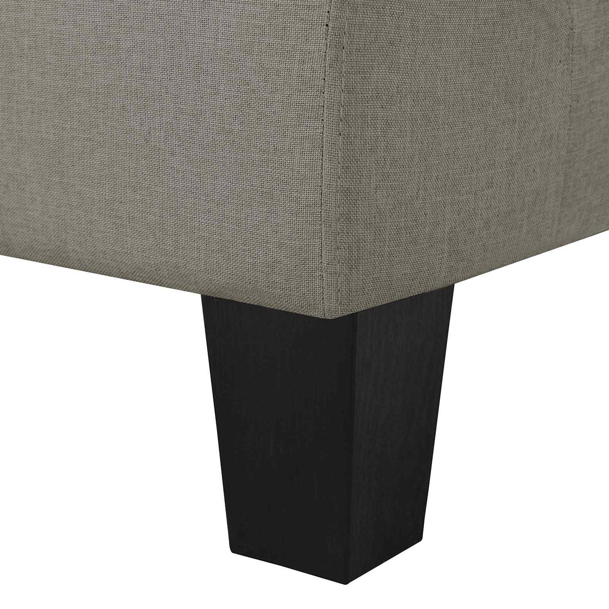 vidaXL Two-Seater Sofa Taupe Fabric