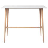 vidaXL Bar Table 120x60x105 cm white