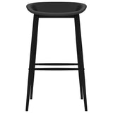vidaXL Barstoelen 2 st zwart