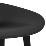 vidaXL Barstoelen 2 st zwart