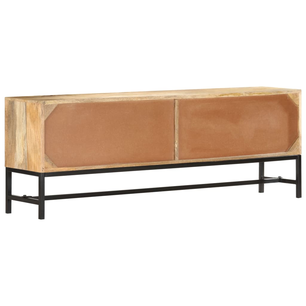 vidaXL TV cabinet 140x30x50 cm solid mango wood