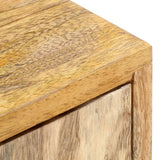 vidaXL TV cabinet 140x30x50 cm solid mango wood