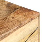 vidaXL Nachtkastje 40x30x50 cm massief mangohout