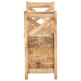 vidaXL Hallway Bench 103x33x72 cm Solid Mango Wood
